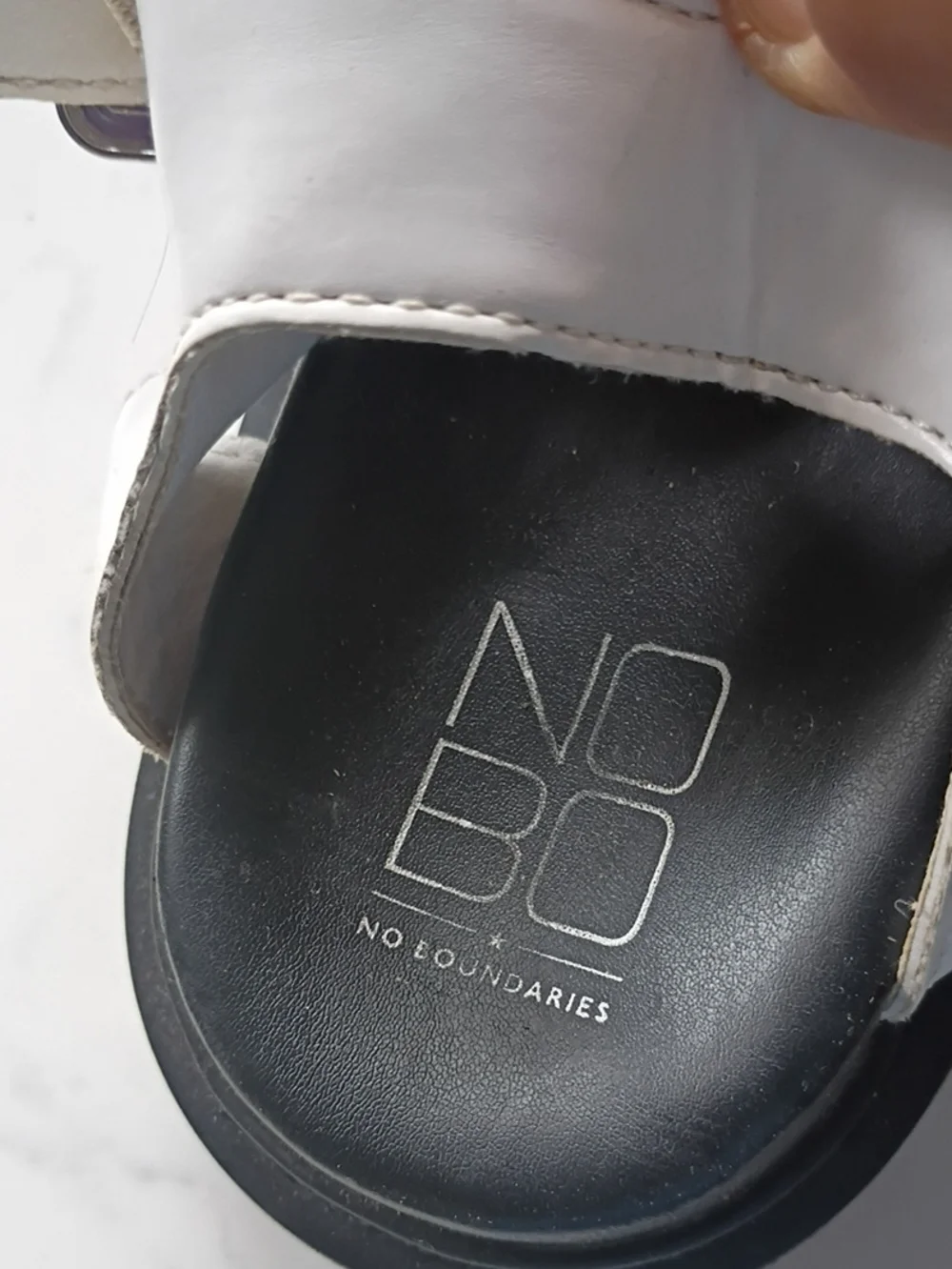 No Boundaries white woven